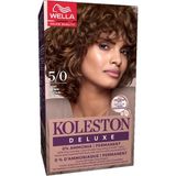 3 Adet Wella Koleston Deluxe Amonyaksız Kit Saç Boyası 5/0 Açık Kahve