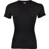 3 Adet Yıldız Erkek Likralı Derin V Yaka T-Shirt Fanila Siyah 356