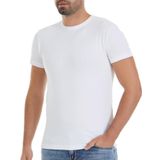 3 Adet Yıldız Erkek Likralı Kısa Kollu T-Shirt Fanila Beyaz 90