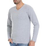 3 Adet Yıldız Erkek Likralı Uzun Kollu T-Shirt Fanila Gri 352