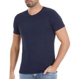 3 Adet Yıldız Erkek Modal Kısa Kollu T-Shirt Fanila Lacivert 337