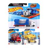 3 Araç Transformers Set - Hot Wheels Optimus Prime & Bumblebee & Ultra Magnus (1/64)