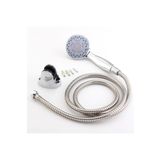 3 Aşamalı Krom Banyo Duş Başlığı Seti