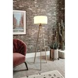 3 Ayaklı Tripod Lambader, Mdf Ahşap Ayaklı Modern Lamba