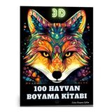 3 Boyutlu 100 Hayvan Boyama Kitabi