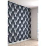 3 Boyutlu Geometrik Desenli Silinebilir Tekstil Duvar Kağıdı, 200 x 175, 2023-1021-7