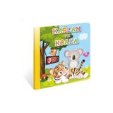3 Boyutlu Hareketli Kitap Kaplan Ve Koala,pop Up Kitap