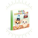 3 Boyutlu, Hareketli Kitaplar "2’li Set" Pop-Up Kitaplar Dostluk Ormanı-Evcil Hayvanlar