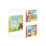 3 Boyutlu, Hareketli Kitaplar "3'lü Set" Pop-up Kitap Bal arısı-Dinozor Dino -Sincap ve Kirpi