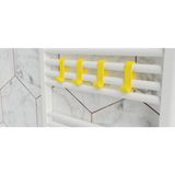 3 Boyutlu Hepsi Havlupan Kancası 1 Adet, Radyatör Askısı, Boru Tipi Radyatör Kancası, Özel Renk Havluluk Kancası, Bornoz Askısı - Model No : 101 - Sarı