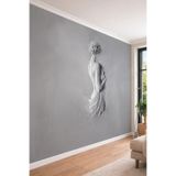3 Boyutlu Kabartma Görünümlü Heykel Figürlü Modern Tek Parça Tekstil Duvar Kağıdı, 300 x 240