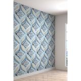 3 Boyutlu Kraliyet Desenli Silinebilir Sağlıklı Tekstil Duvar Kağıdı, 550 x 280, 2023-1095550x280