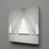 3 Boyutlu Mimari Kanvas Tablo 150x150cm