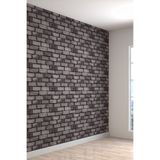 3 Boyutlu Taş Duvar Desenli Silinebilir Tekstil Duvar Kağıdı, 300 x 300