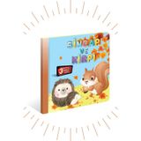 3 Boyutlu Ve Hareketli Kitaplar "Sincap Ve Kirpi" Pop-Up Kitap