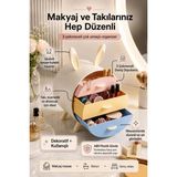 3 Çekmeceli Çok Amaçlı Kozmetik ve Aksesuar Saklama Kutusu - Seçenek 1