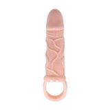 3 cm Dolgu Uzatmalı Titreşimli Penis Kılıfı Prezervatif Vibratör - B1190