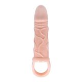 3 cm Dolgulu Penis Kılıfı Uzatmalı Prezervatif Dildo - B1188