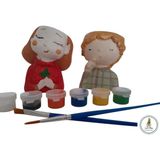 3 Elma Tasarım Atölyesi 2 Adet Sukulent Saksı-Anaokulu Etkinlik-Tatil Etkinlik-Aile Etkinlik-Hediye-Aktivite-Doğum Günü-Bayram Hediyesi-Okuma Bayramı Hediyesi-Okula Dönüş Hediyesi-Yılbaşı Hediyesi - Beyaz
