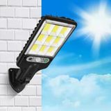 3 Farklı Işık Modlu Güneş Enerjisiyle Şarj Olan Dış Mekan Uyumlu Kumandalı Solar Duvar Ledi (5067)