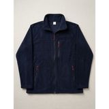 3 Fermuarlı Cepli Polar Ceket - Iş ve Günlük Kullanım Polar Mont - 3XL - Lacivert