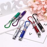 3 Fonksiyonlu Kırmızı Led Lazer Beyaz Işıldak Anahtarlık Kedi Oyuncağı
