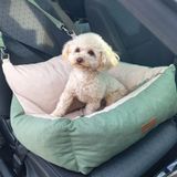 3 Fonksiyonlu Köpek Koltuk-Yatağı-taşıma Çantası-Araba Koltuğu-evde Dışarda Arabada (Yeşil, XLarge)