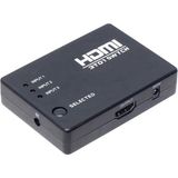 3 Giriş 1 Çıkış HDMI Swıtcher Toplayıcı Kumandalı Adaptörsüz (4887)