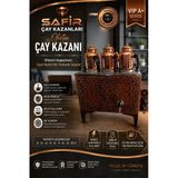 3 Gözlü Ofistipi Bakır Çay Kazanı Sadece Elektrikli Bakır Çay Semaveri Güneş Model Ofistipi Bakır Çay Ocağı Kazanı Vip Plus