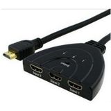 3 in 1 KABLOLU HDMI ÇOKLAYICI SPLİTTER SWİTCH