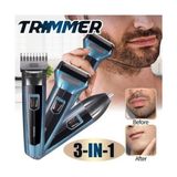 3 In 1 Saç Sakal Kesme Ense Burun Tıraş Makinesi Seti (5486)