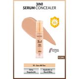 3 In 1 Serum Concealer Spf 50 Nemlendirici Göz Altı Kapatıcısı - 10 Medium - 9