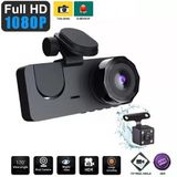3 Kameralı 2'' Oto, Araç İçi Yol Kayıt Kamerası Wi-Fi G-Sensör Full Hd 1080P