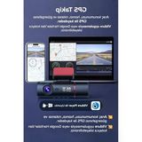 3 Kameralı Araç Kamerası, Wifi Ve Gps Takip Özellikleri İle Gece Görüşlü