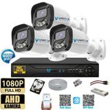 3 Kameralı Full HD Güvenlik Kamera Seti 250GB HDD 5MP Gece (Renkli) Görüşlü - Sabit IP Gerektirmez