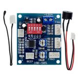 3 Kanal Dc 12V 4A Pwm Fan Hiz Kontrol Hw585 Otomatik Sicaklik Kontrol Ntc Sensor Buzzer Uyari Pc