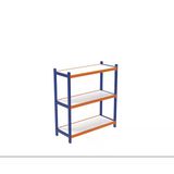 3 Katlı Ahşap Raflı İçten Oturmalı Hafif Rack - 3D Yazıcı Rafı, Depo Rafı 50X90 Cm 100 Cm