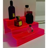 3 Katlı Merdiven Stand (30CM) - Dayanıklı ve Çok Amaçlı Ev Gereçleri - Ahşap - Bej