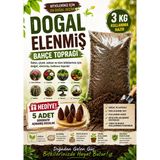 3 Kg %100 Doğal Elenmiş Katkısız Bahçe Toprağı Saksı Toprağı Çiçek Toprağı Bitki Toprağı