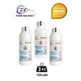 3 Kg Hobi Epoxy Smart/ Ultra Şeffaf Ve Parlak Şeffaf Epoksi Reçine Ince Döküm
