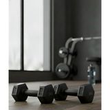 3 kg x 2 Plastik Dambıl Seti – Ev Fitness Ağırlık Seti | Aerobik, Pilates ve Tüm Ev Egzersizl - Çok Renkli - Standart