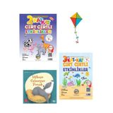 3 Kitap Set- 2 Yaş 3 Yaş Cırt Cırtlı Etkinlikler ve Iş Kültür Uykusu Gelmeyen Porsuk