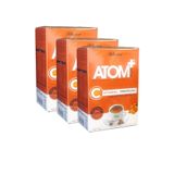3 Kutu Atom Çayı Atom Plus Vitamin Küpleri C Vitamin + Propolis Atom Küpü