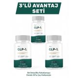 3 Kutu Glp-1 Good Laboratory Practice Tarçın,yeşil Çay Ve Yaban Mersini Ekstratı Içeren Detox Için Yardımcı Takviye Edici Gıda Kapsülü 3 X15 Caps 20'lu Çay Hediyesiyle