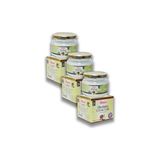 3 Kutu Hindistan Cevizi Yağı 250 Gr Coconut Oil Soğuk Pres Yenilebilir Saf Top. 750 Ml Yağ