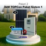 3 Kw (3000W) Topcon Hazır Paket Sistem | Hazır Paket 2