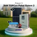 3 Kw (3000W) Topcon Hazır Paket Sistem | Hazır Paket 3