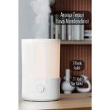3 Litre Ultrasonik Oda Hava Nemlendirici | 7 Renk Ledli Aromaterapi Buhar Makinesi Aroma Difüzör