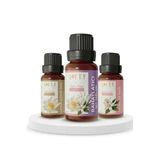 3 lü Avantajlı Set Lofty Lavanta Yasemin Lotus Çiçeği Saf Uçucu Yağ (10ml) -%100 Doğal Esansiyel Yağ | Uyku, Rahatlama ve Aromaterapi İçin Buhurdanlık ve Difüzör Yağı
