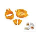 3 Lü Çiğ Börek Kalıbı - Ravioli Mold Asorti Çok Renkli